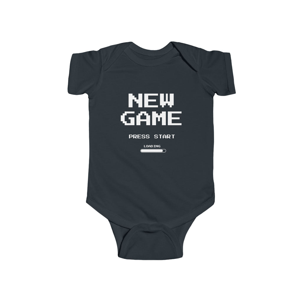 New Game Press Start - Video game baby bodysuit