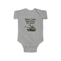 Major Cutie Reporting for Duty! - Army baby bodysuit