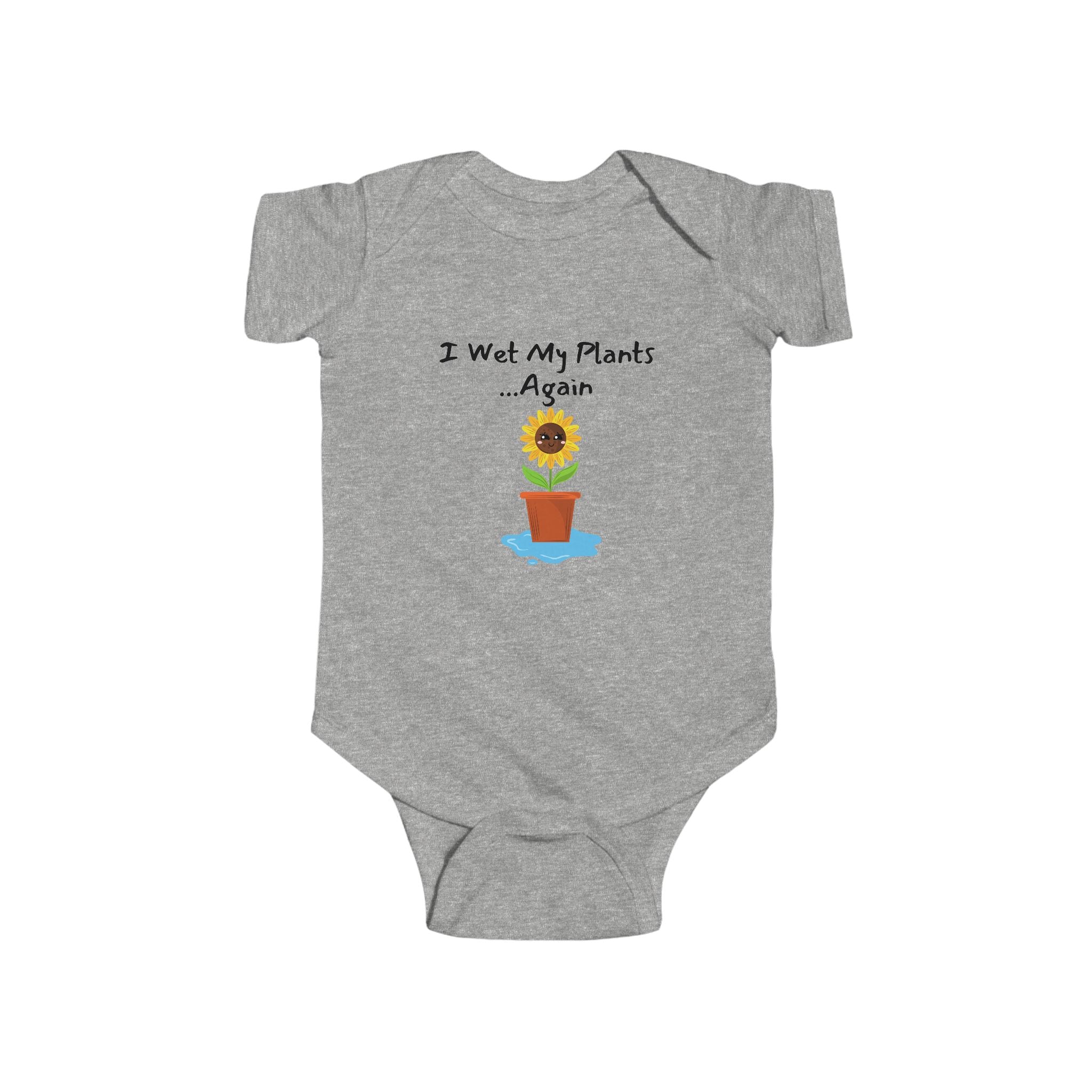 I wet my Plants - Plant baby bodysuit