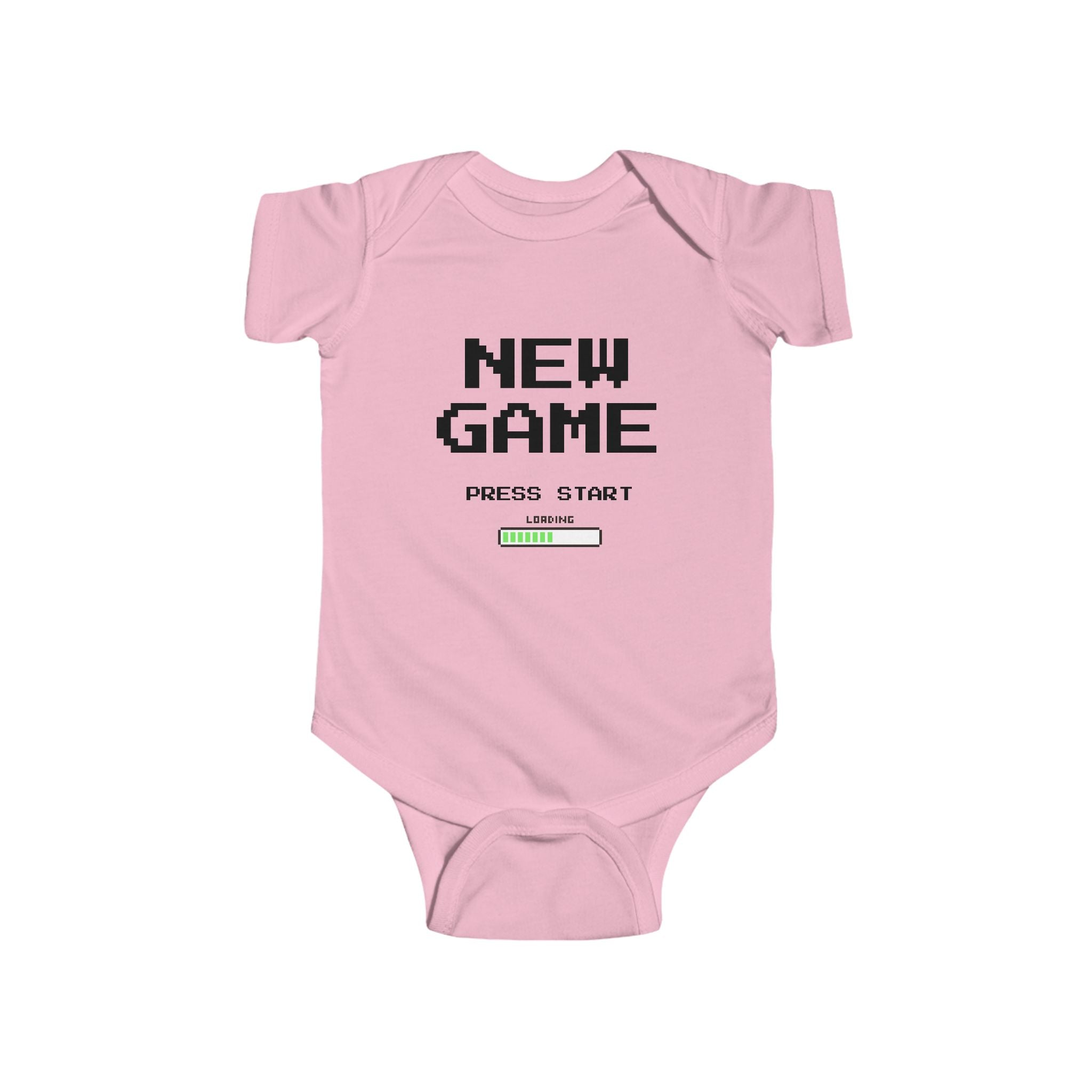 New Game Press Start - Gamer baby bodysuit