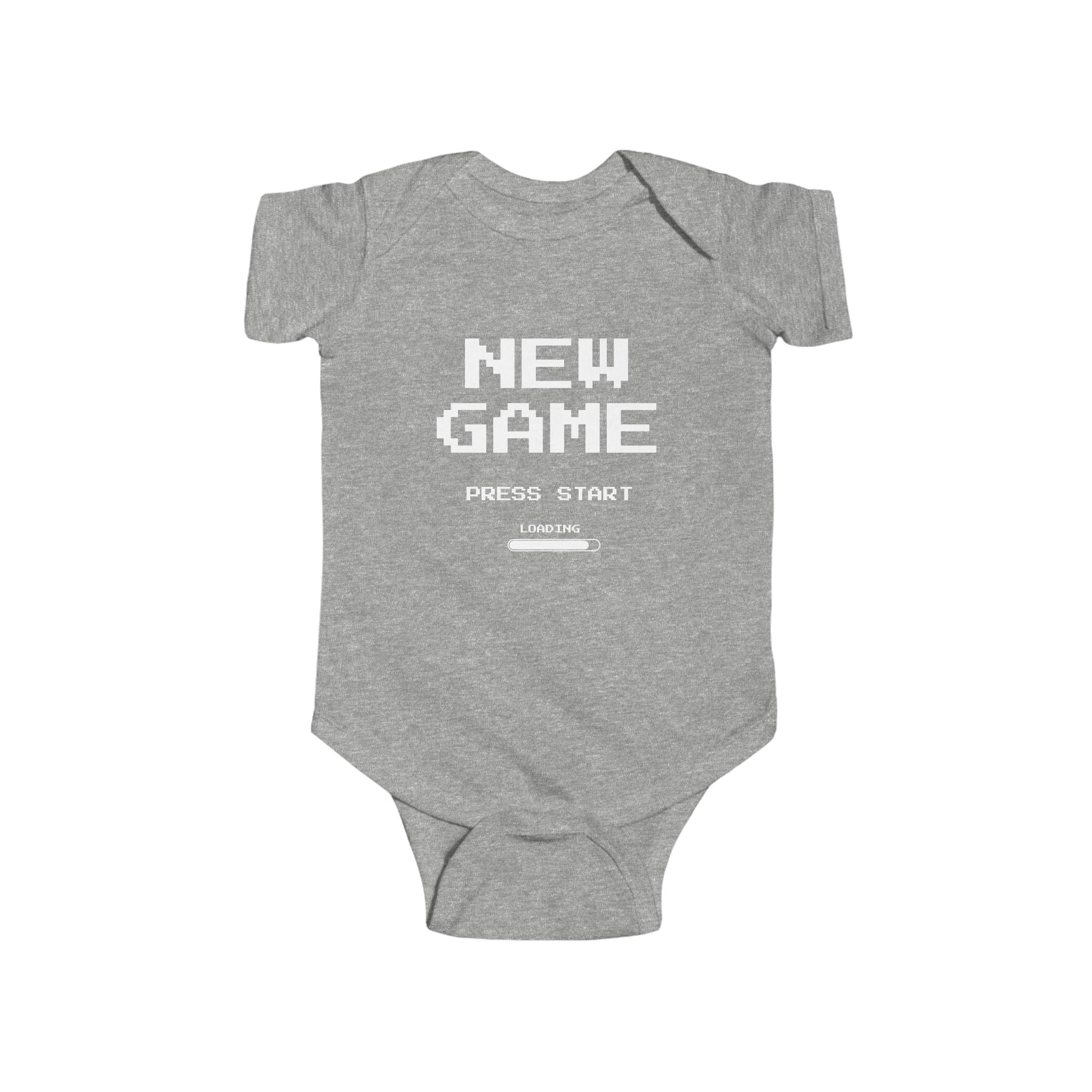 New Game Press Start - Video game baby bodysuit