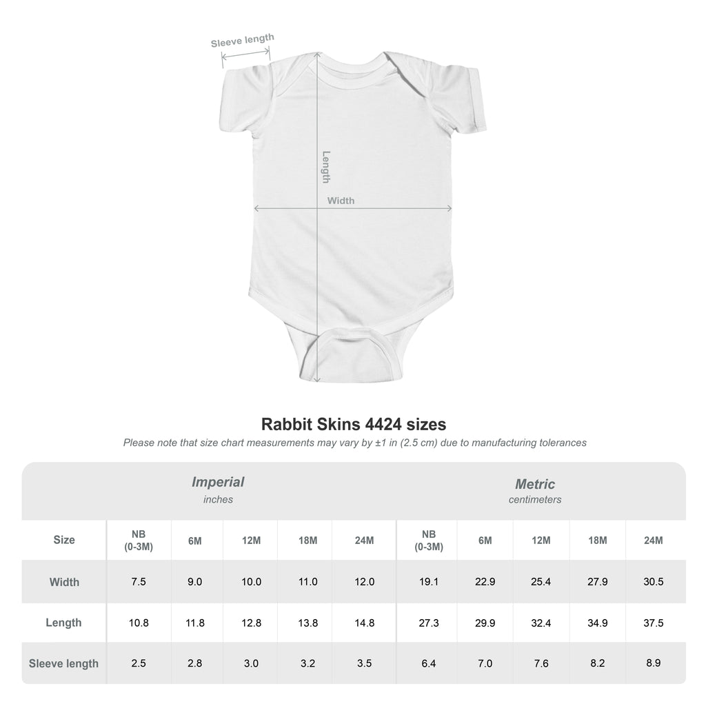 Future King of the Bunny Hill - Ski baby bodysuit