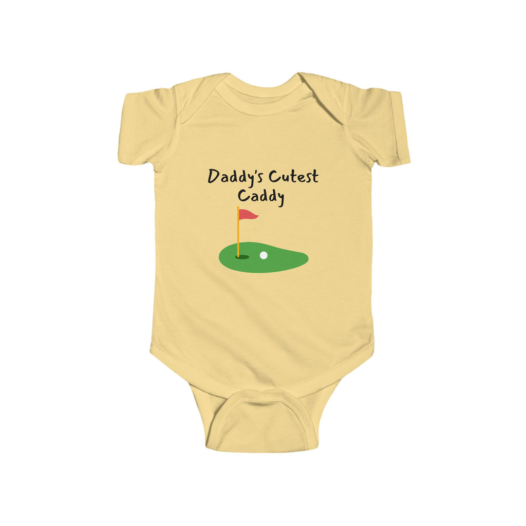 Daddy's Cutest Caddy - Golf baby bodysuit
