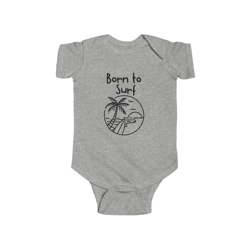Born to Surf - Surfing baby bodysuit