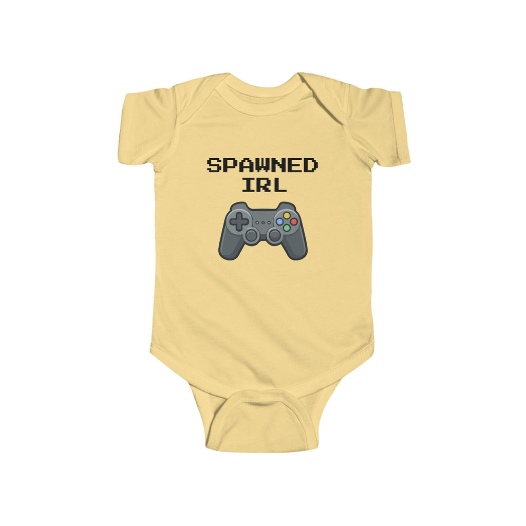 Spawned IRL Gamer - Gamer baby bodysuit