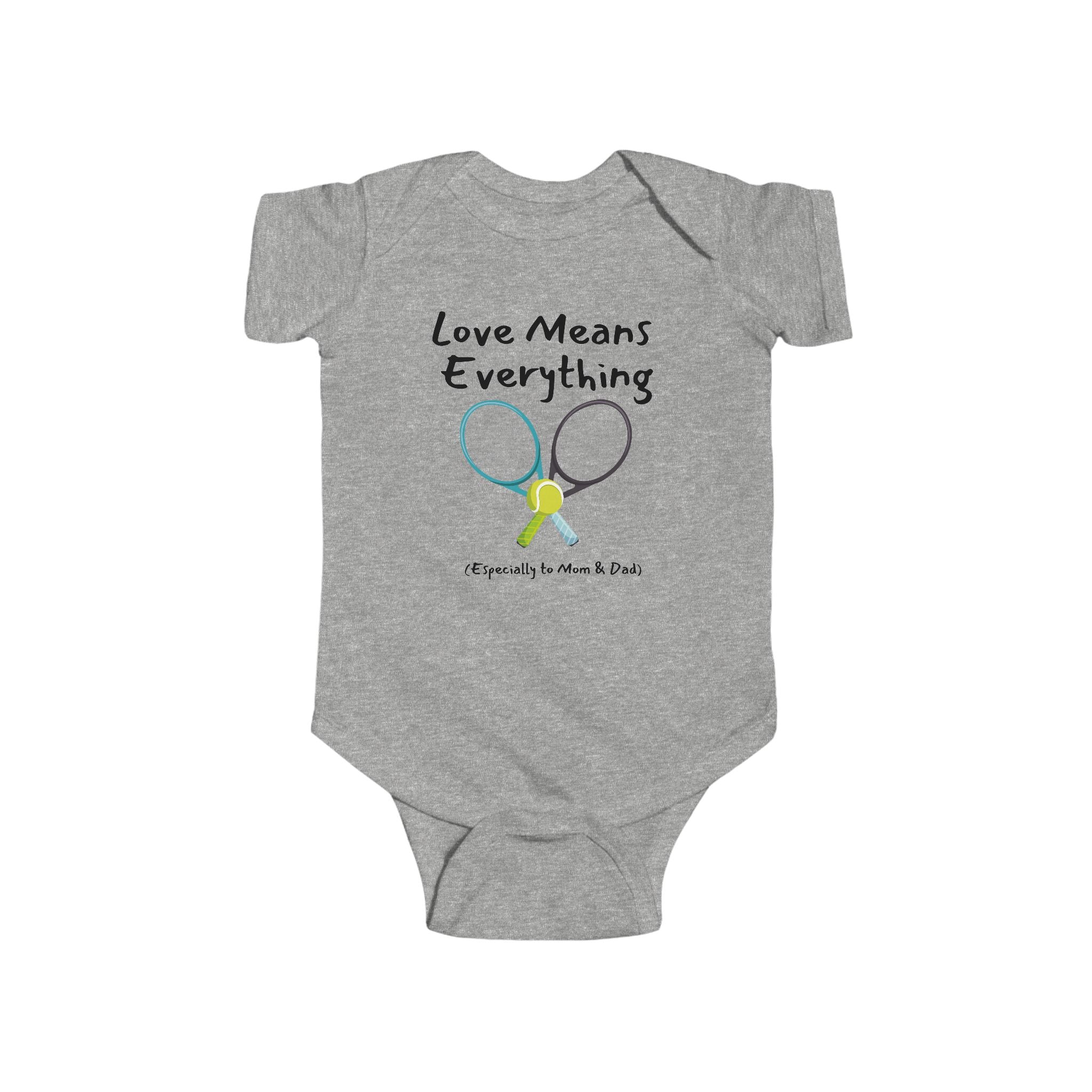 Love Means Everything - Tennis baby bodysuit