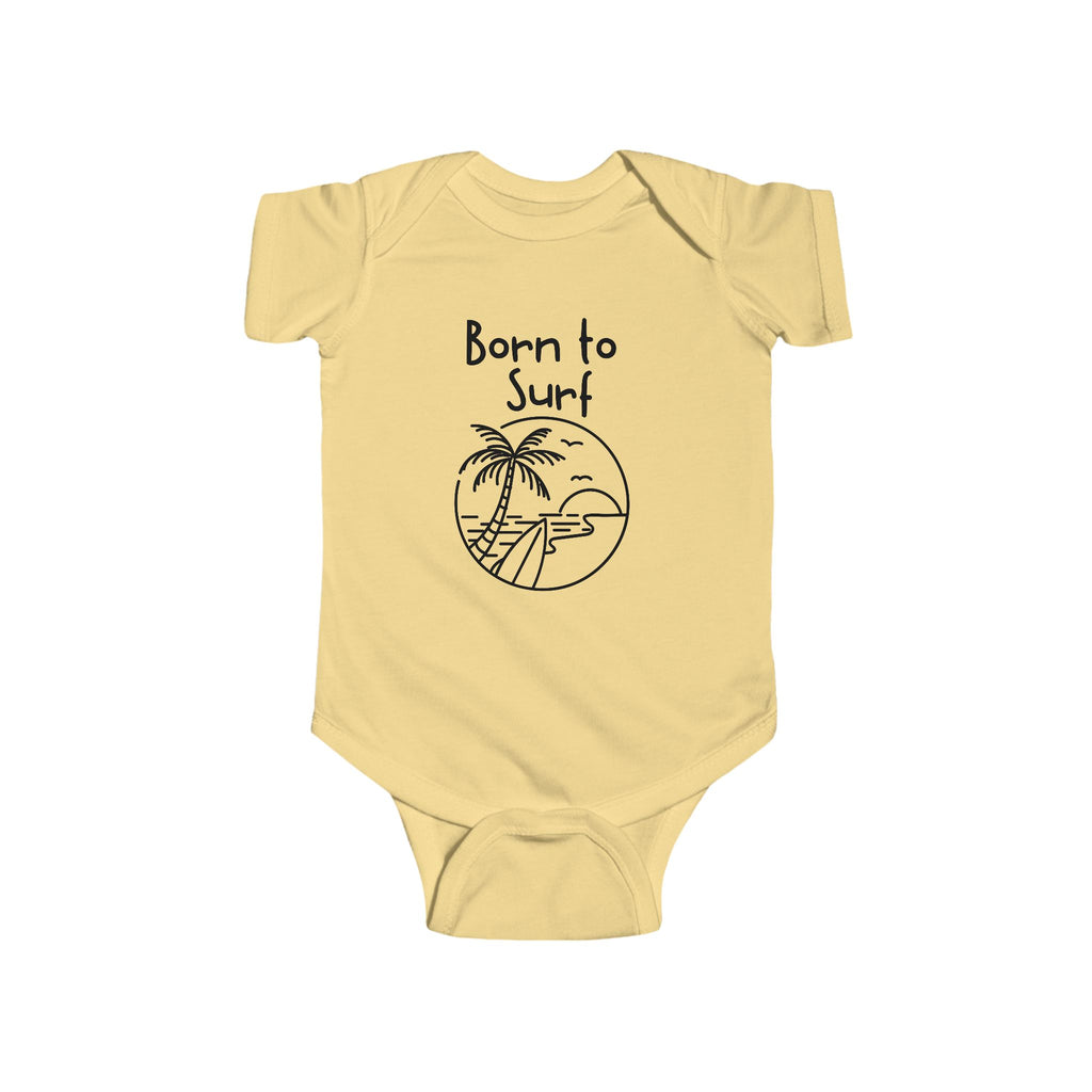 Born to Surf - Surfing baby bodysuit
