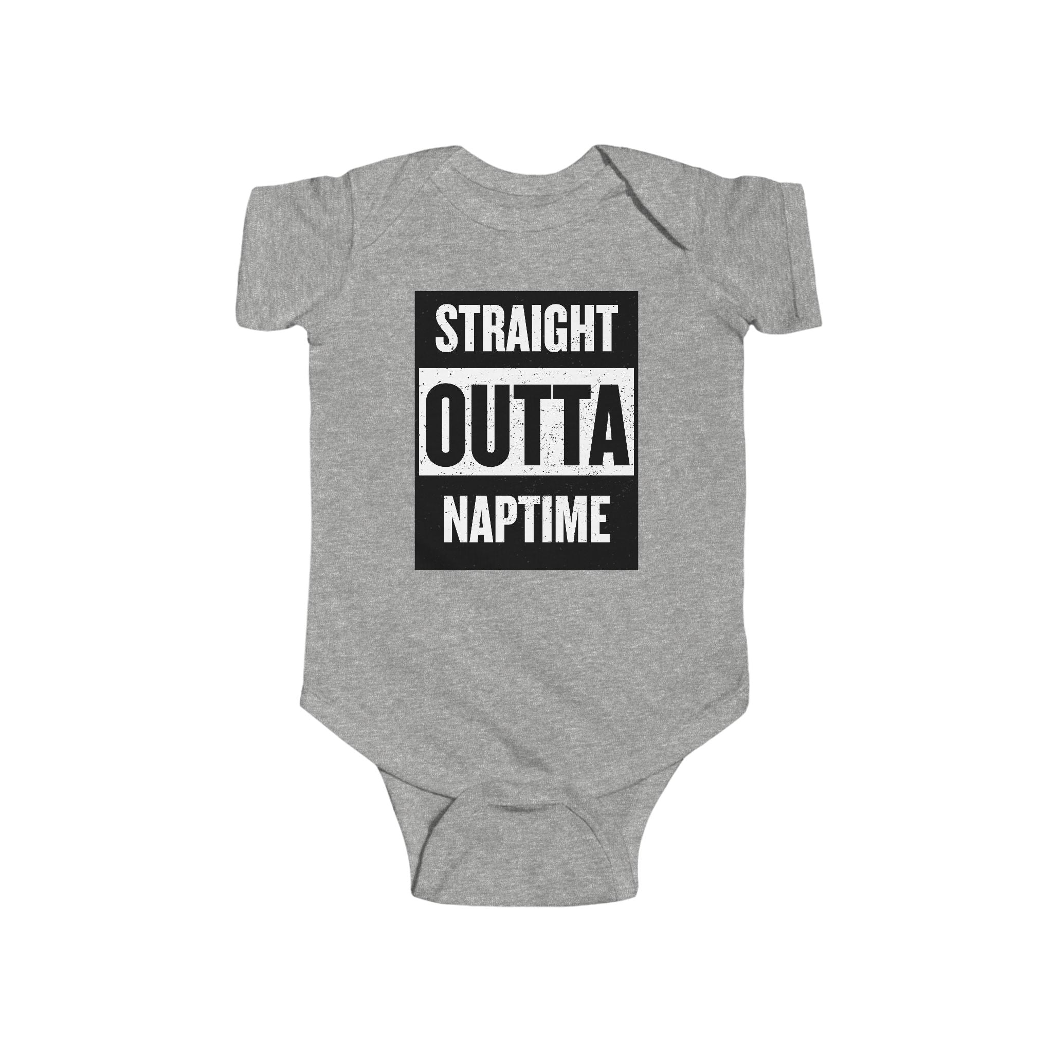 Straight Outta Naptime - Rap baby bodysuit