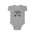 My Dad can Lift More than Yours - Bodybuilding baby bodysuit