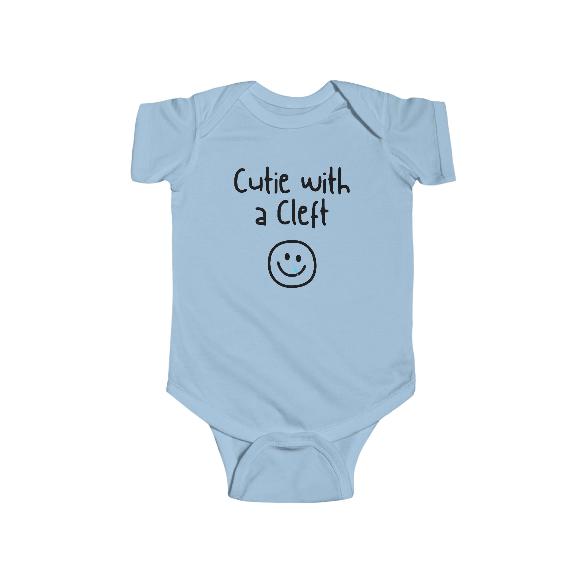 Cutie with a Cleft - Cleft Lip and Palate baby bodysuit