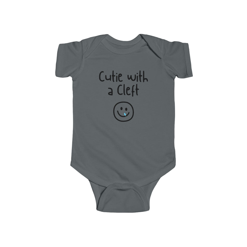 Cutie with a Cleft - Cleft Lip and Palate baby bodysuit