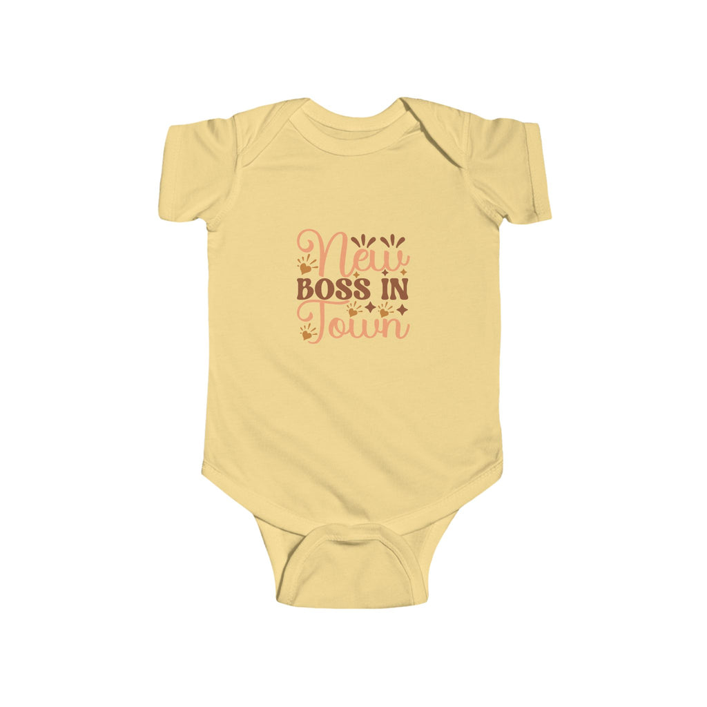 New Boss in Town - baby bodysuit