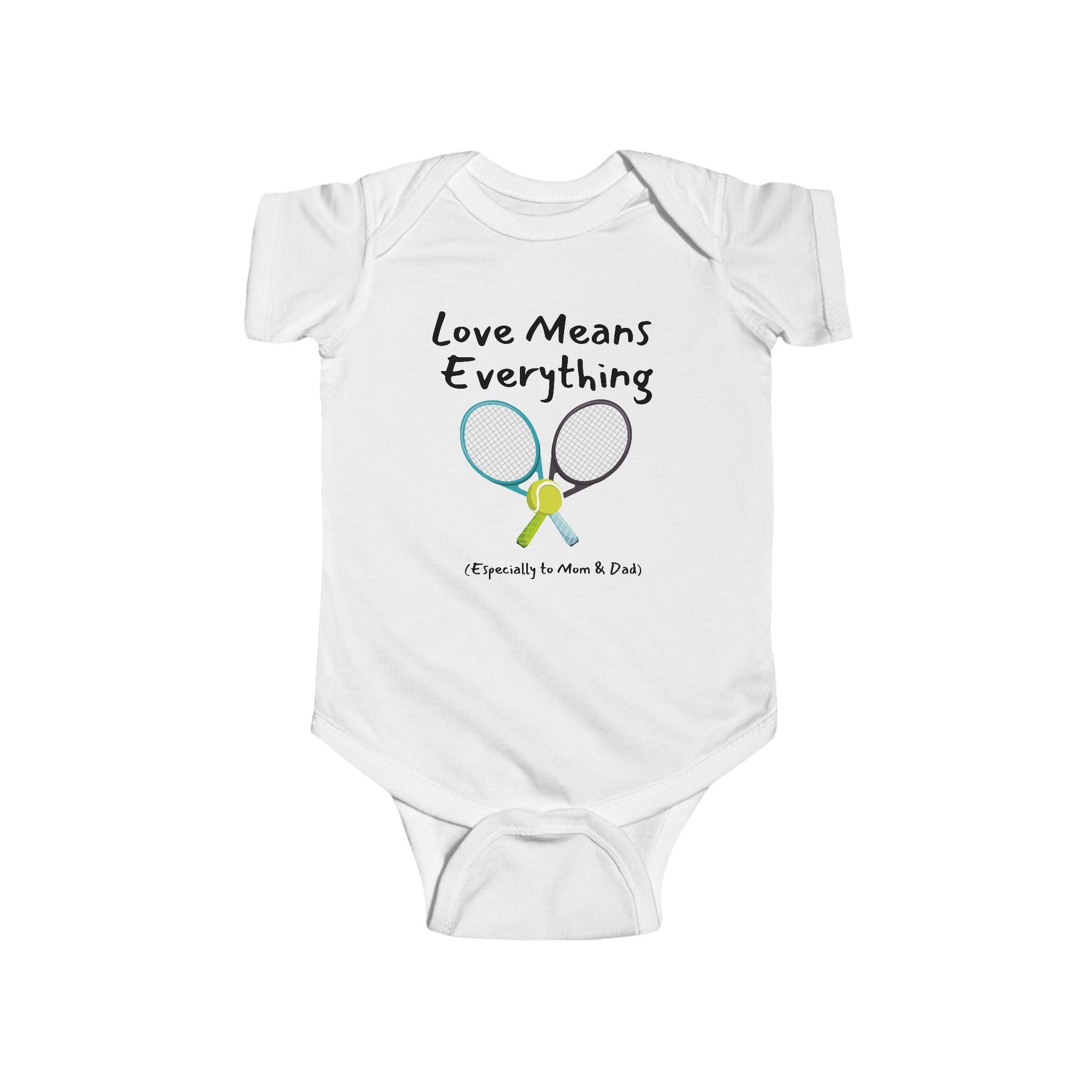 Love Means Everything - Tennis baby bodysuit