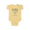 Love Means Everything - Tennis baby bodysuit