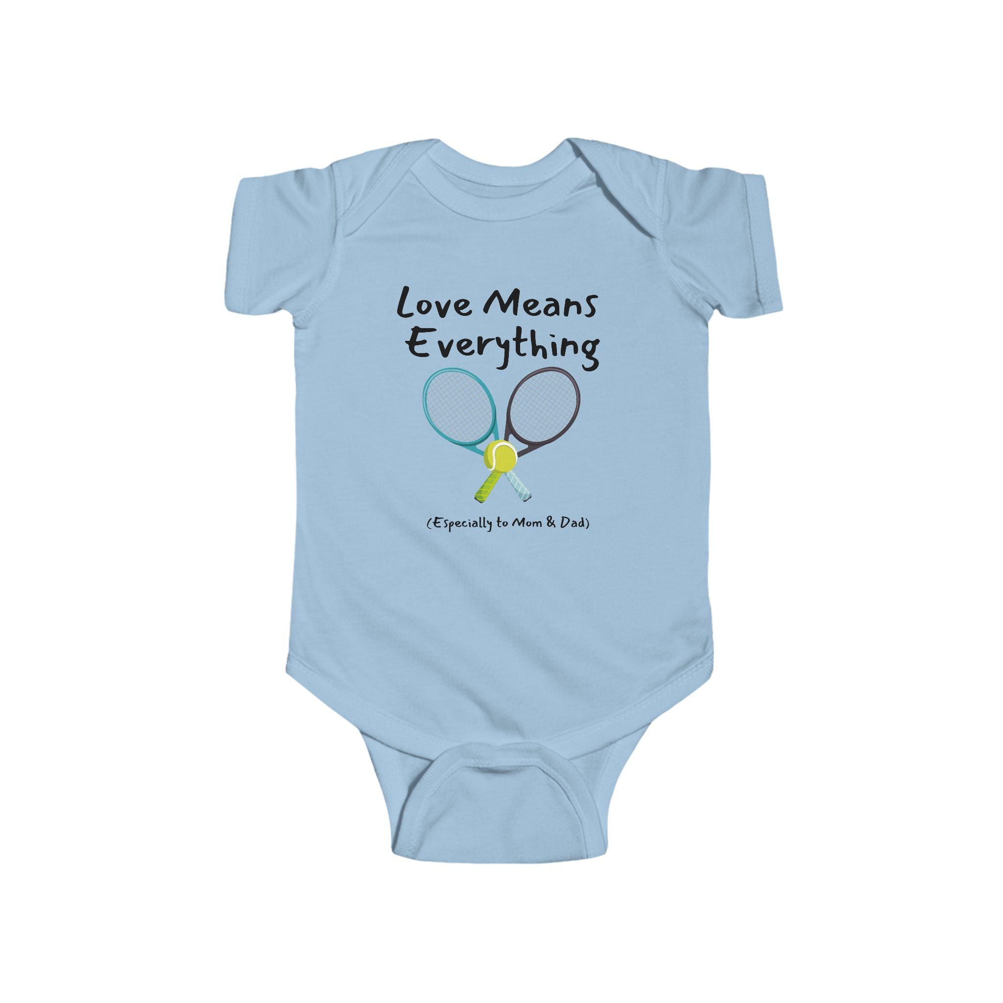 Love Means Everything - Tennis baby bodysuit