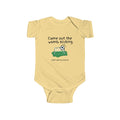 Came out the Womb Kicking - Soccer baby bodysuit
