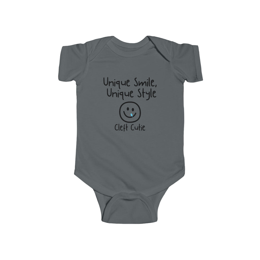 Unique Smile, Unique Style (Boy) - Cleft lip and palate awareness bodysuit
