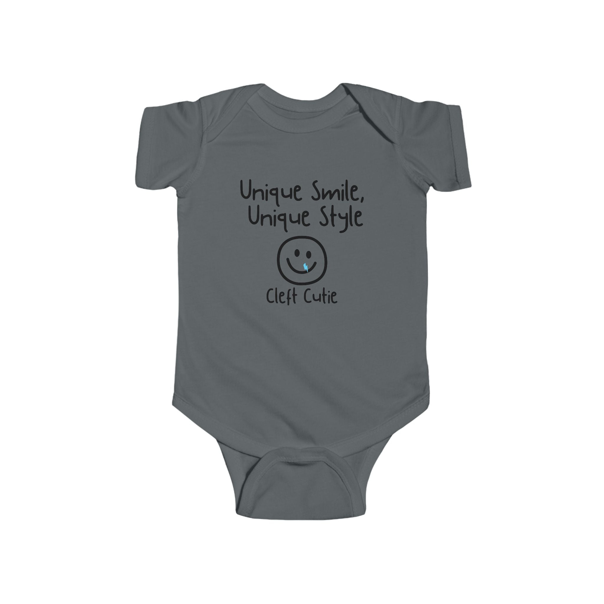 Unique Smile, Unique Style (Boy) - Cleft lip and palate awareness bodysuit