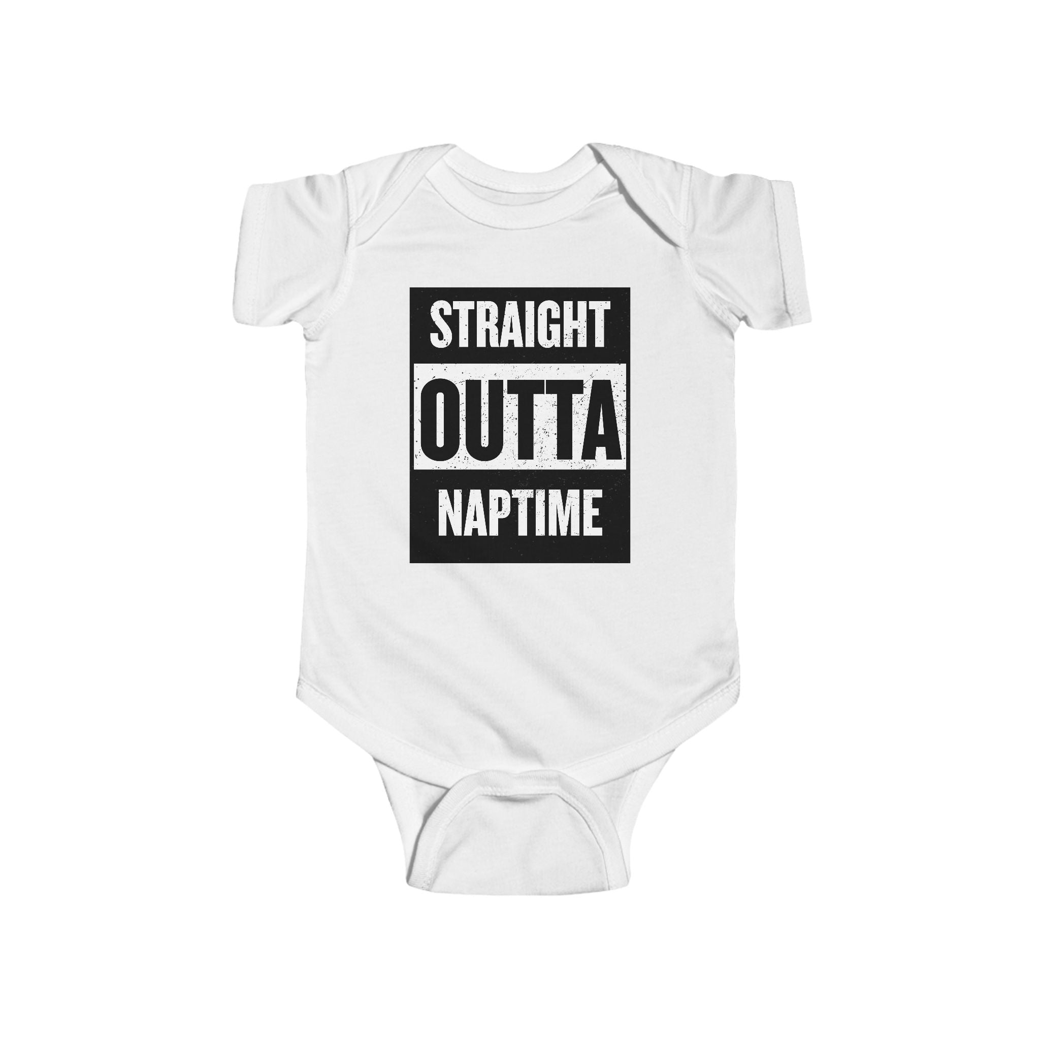 Straight Outta Naptime - Rap baby bodysuit