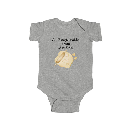 A-Dough-rable from Day One -  Baker baby bodysuit