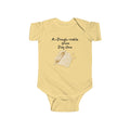 A-Dough-rable from Day One -  Baker baby bodysuit