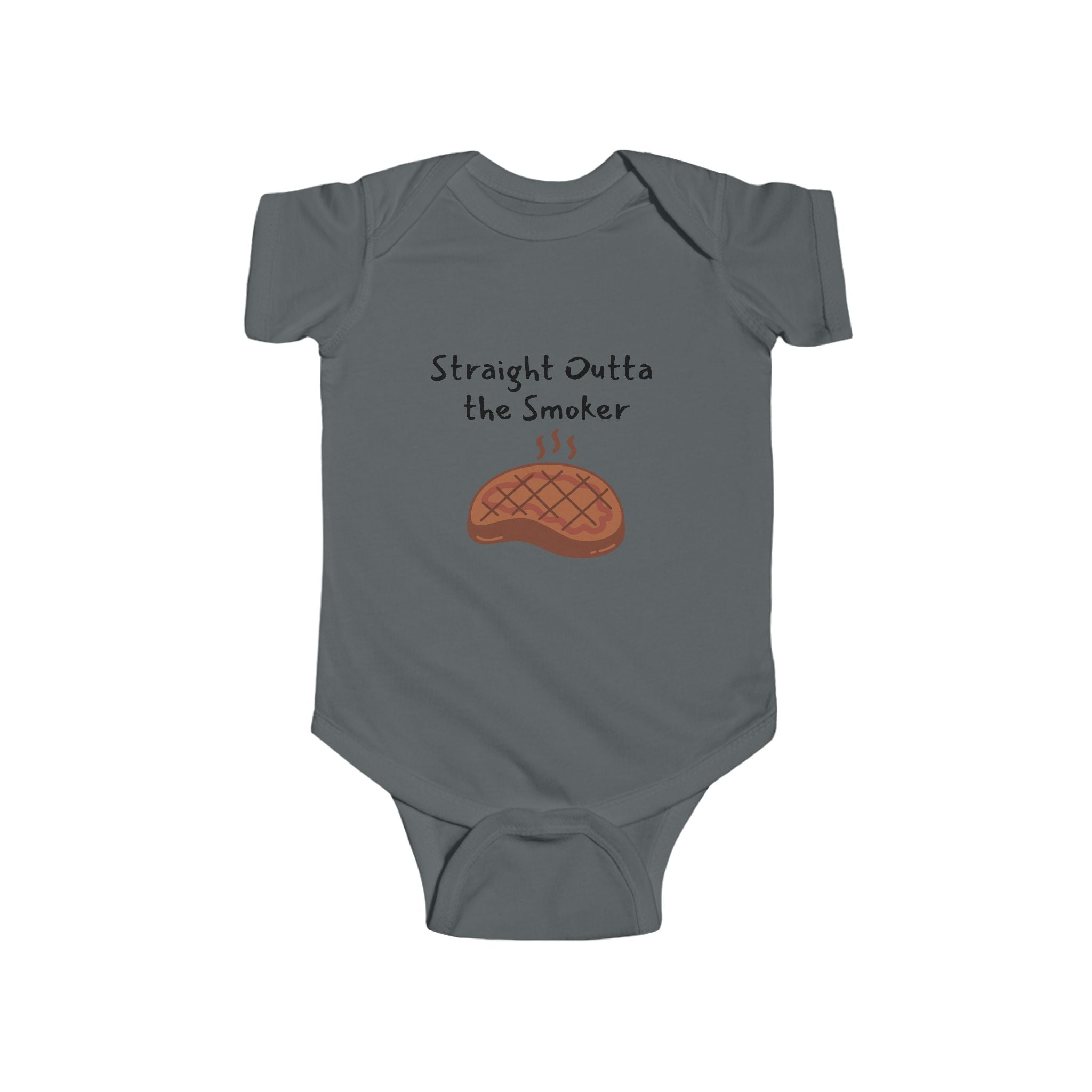 Straight Outta the Smoker Baby Bodysuit - BBQ baby bodysuit