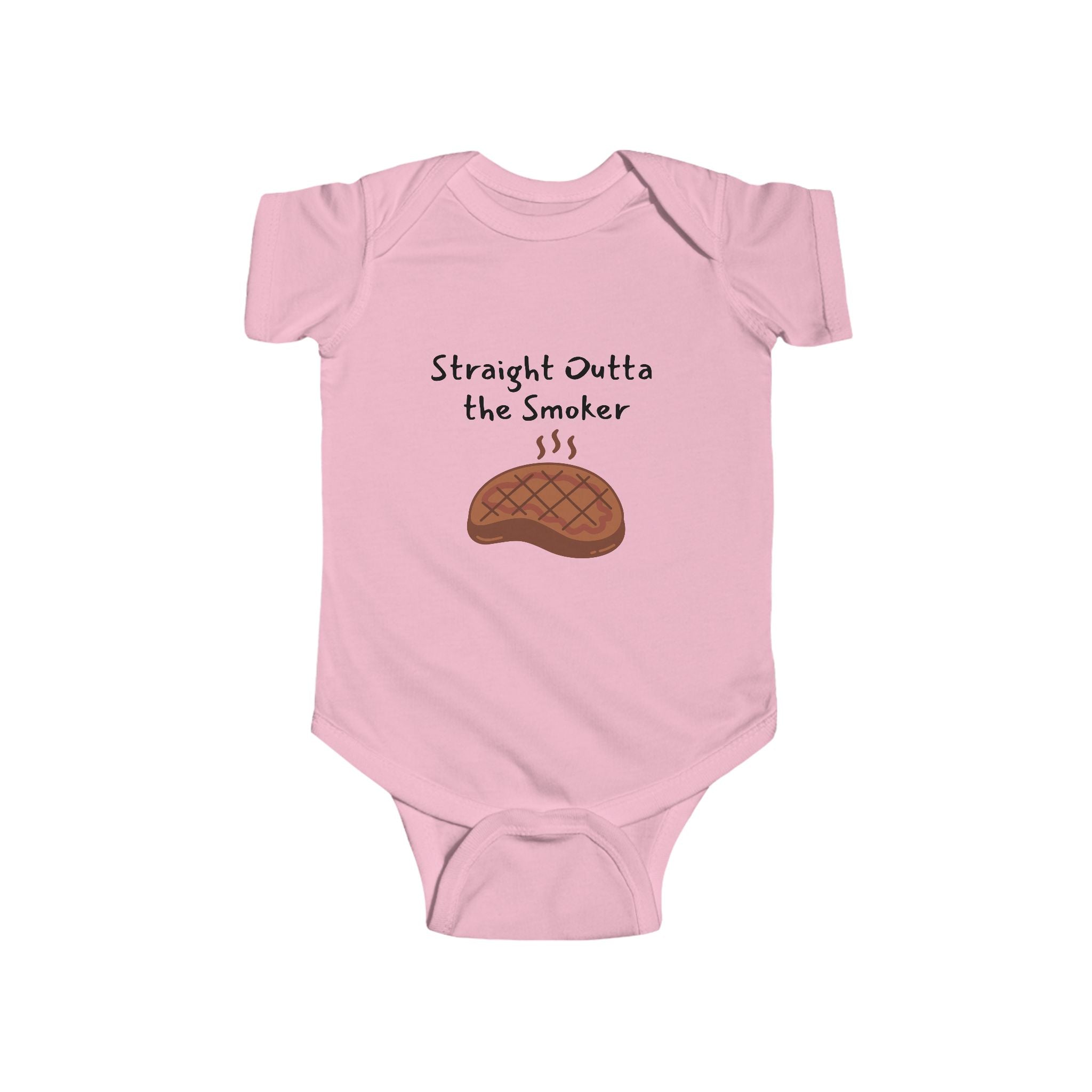 Straight Outta the Smoker Baby Bodysuit - BBQ baby bodysuit