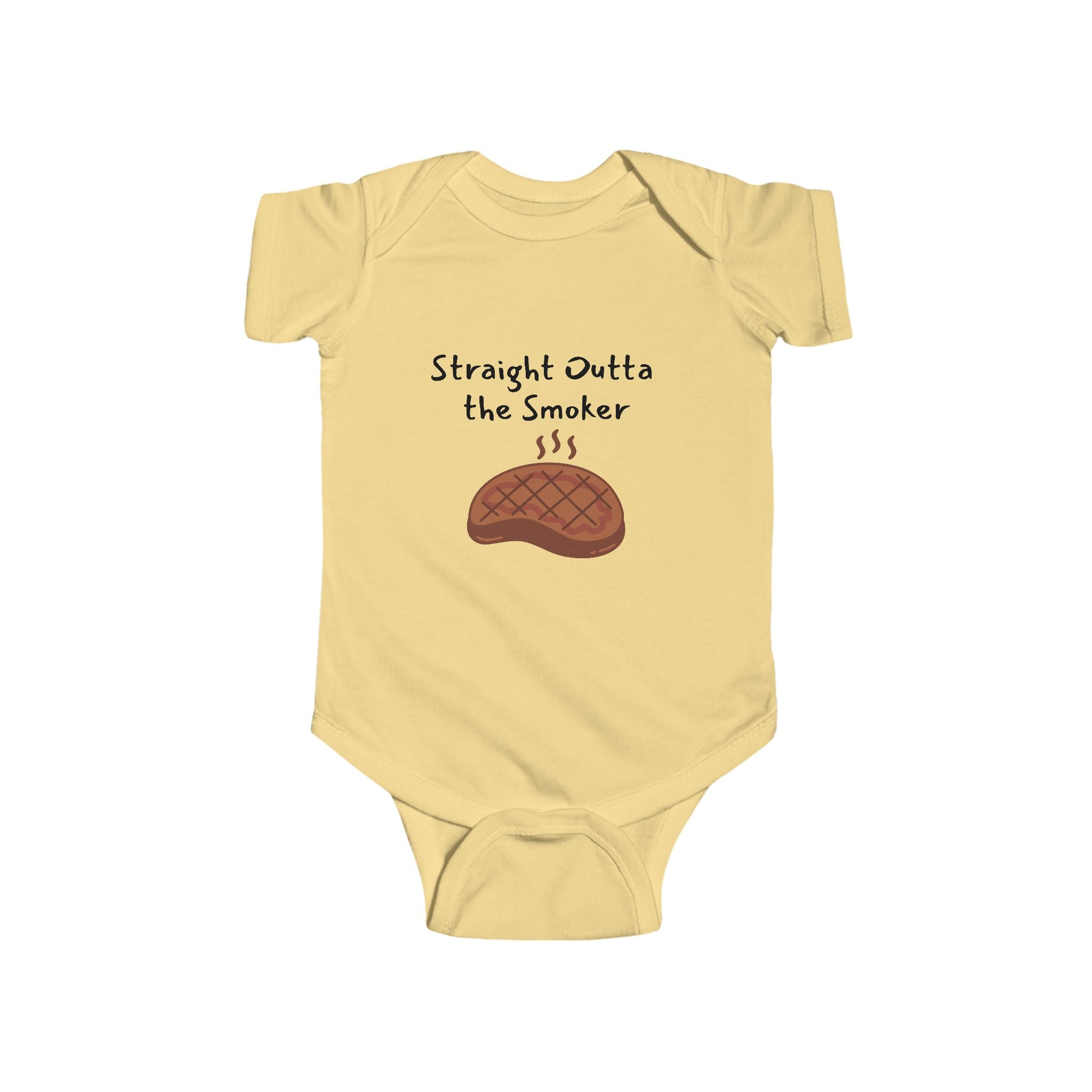 Straight Outta the Smoker Baby Bodysuit - BBQ baby bodysuit