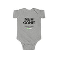 New Game Press Start - Gamer baby bodysuit