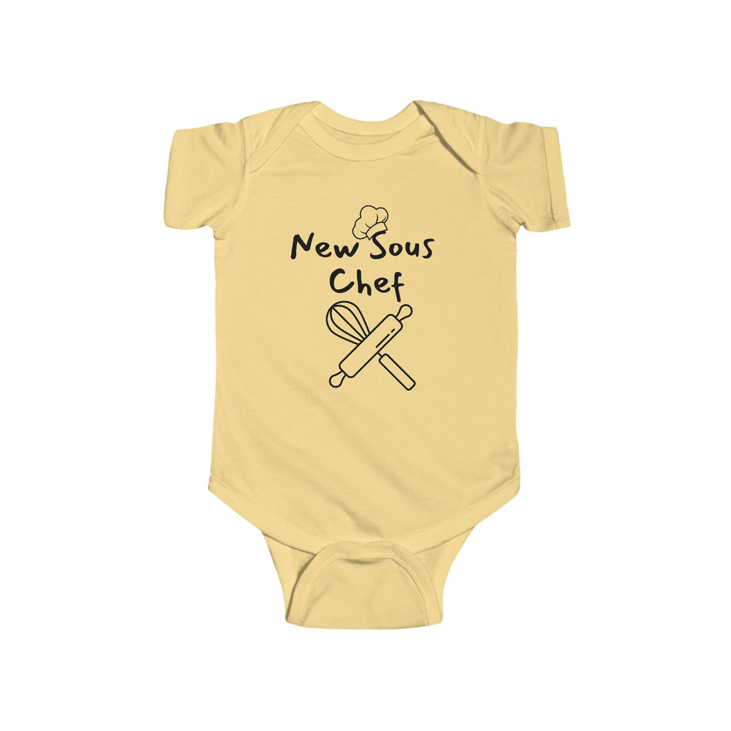 New Sous Chef - Chef baby bodysuit