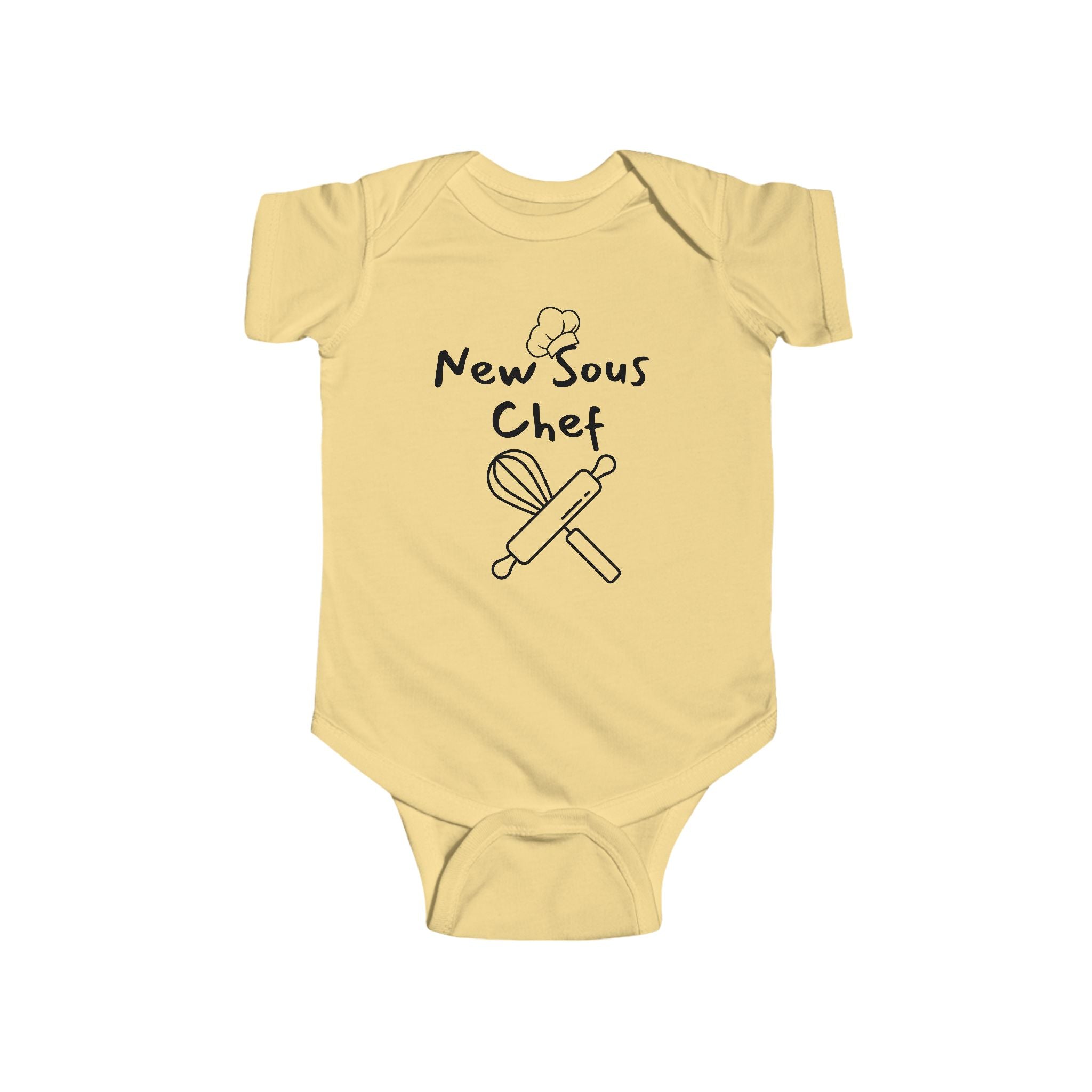 New Sous Chef - Chef baby bodysuit