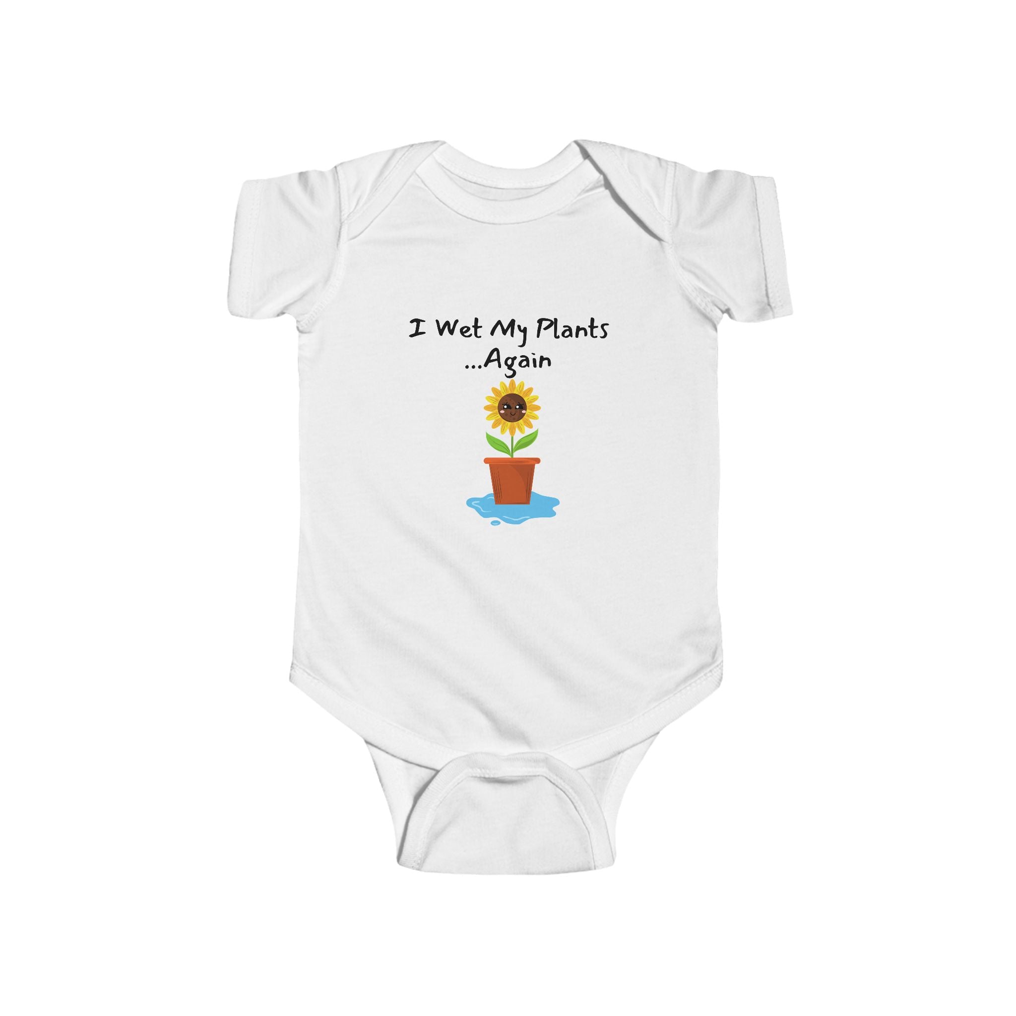 I wet my Plants - Plant baby bodysuit