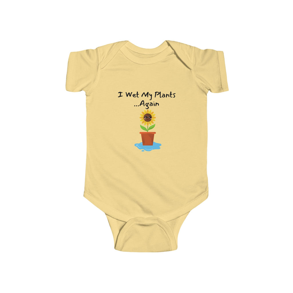 I wet my Plants - Plant baby bodysuit
