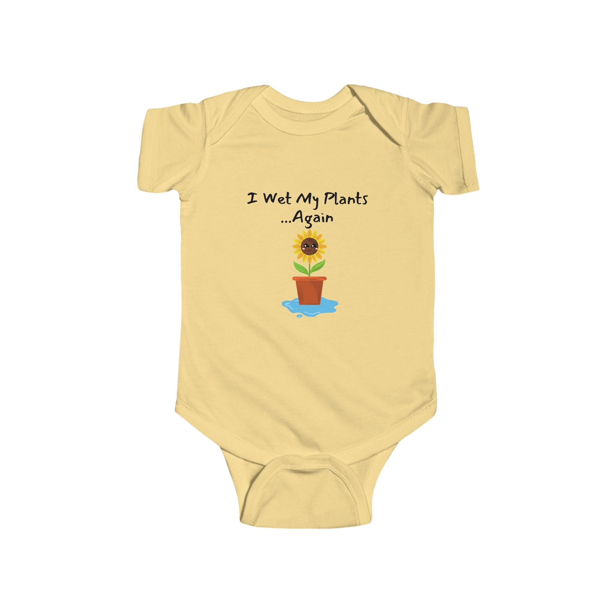I wet my Plants - Plant baby bodysuit