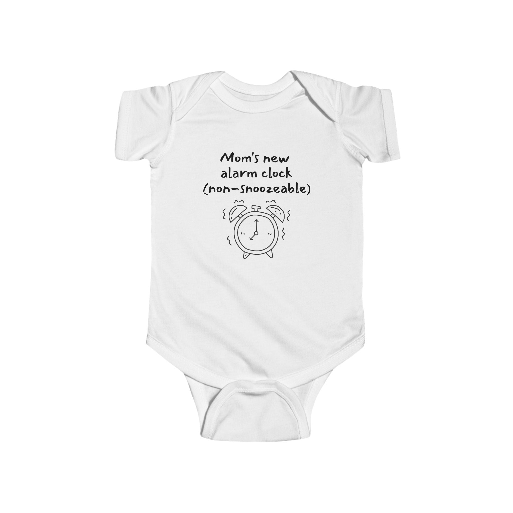 Mom's New Alarm Clock - In my tired mom era baby bodysuit
