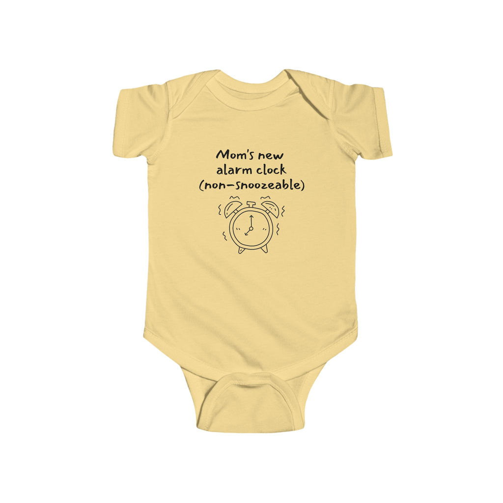 Mom's New Alarm Clock - In my tired mom era baby bodysuit