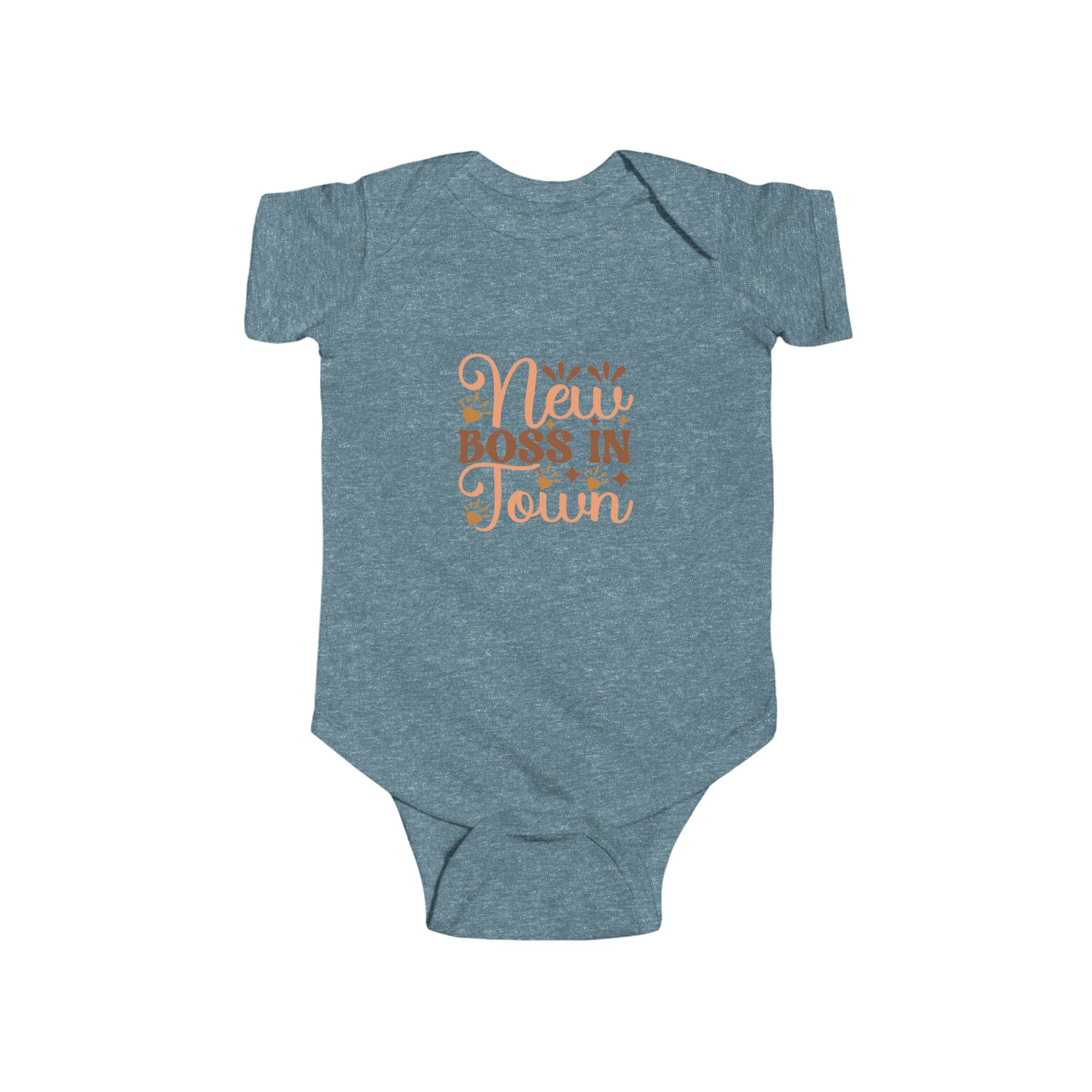 New Boss in Town - baby bodysuit