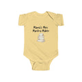 Mama's Mini Mantra Maker - Yoga baby bodysuit