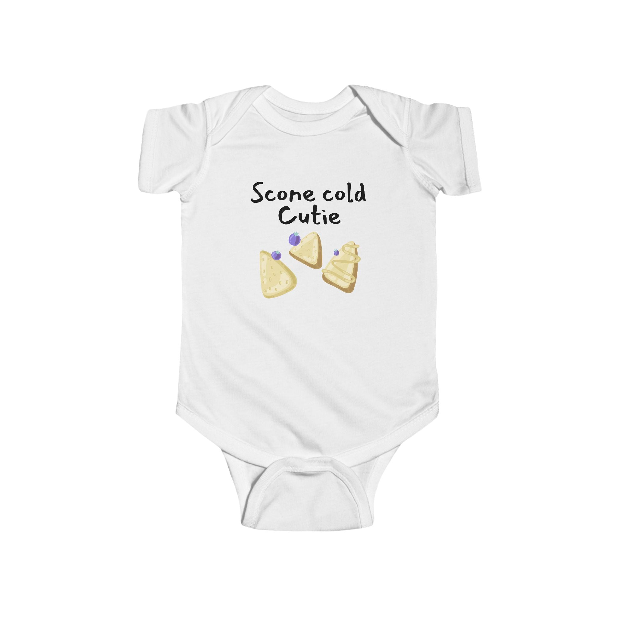Scone Cold Cutie - Baker baby bodysuit