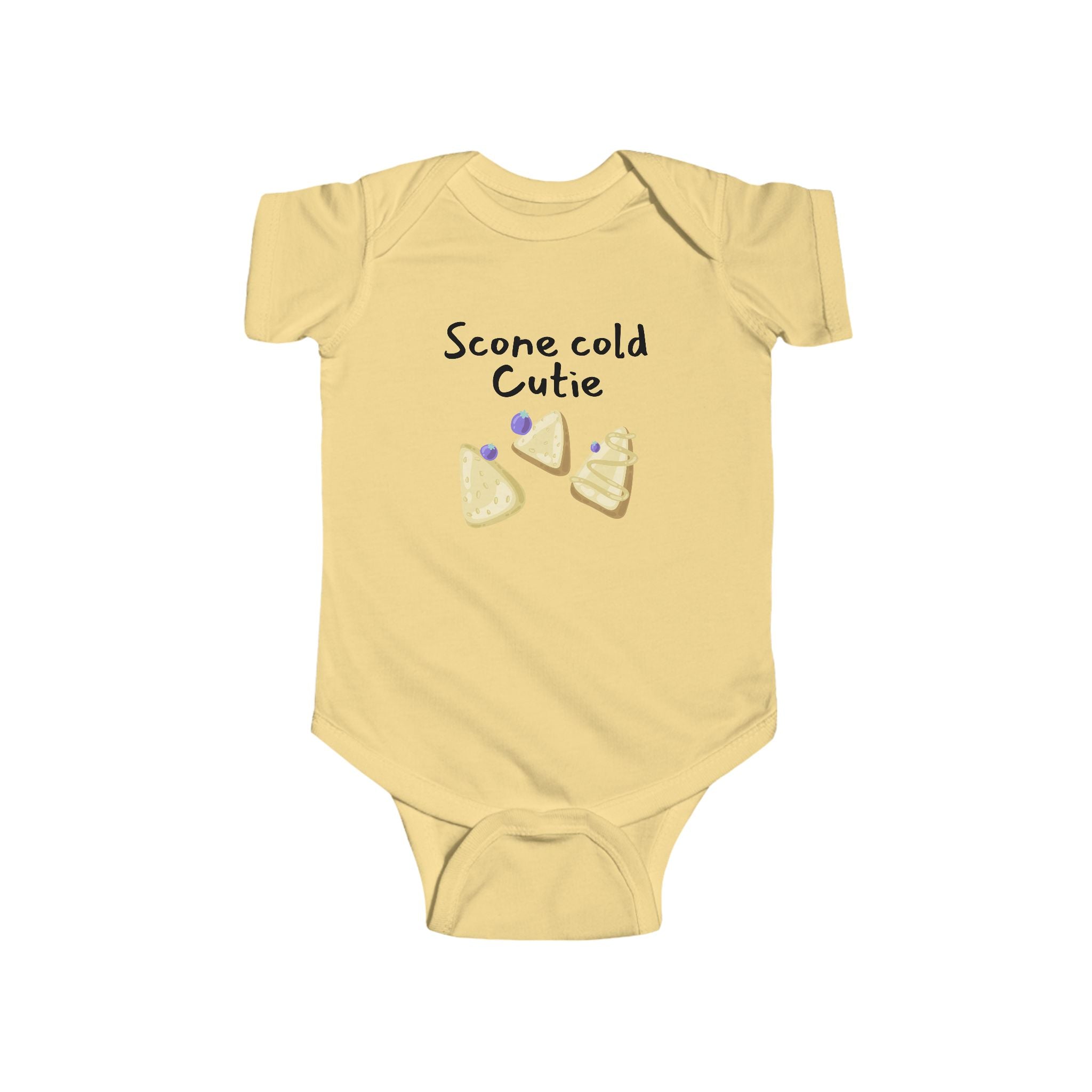 Scone Cold Cutie - Baker baby bodysuit
